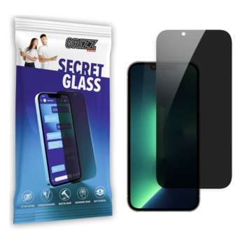 Diskrétní tvrdené sklo GrizzGlass Secret Glass pre iPhone 13 Pro Max