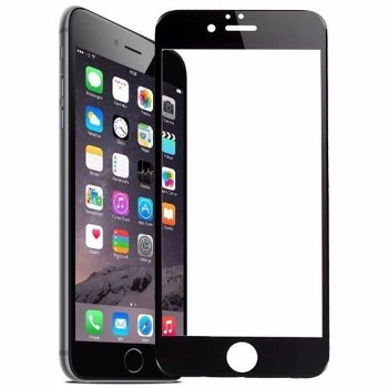 3D Tvrdené sklo pre Apple iPhone 6 Plus/6S Plus - Černé