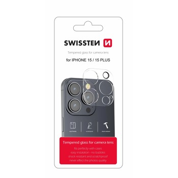 SWISSTEN OCHRANNÉ SKLO NA ŠOŠOVKY FOTOAPARÁTU PRE APPLE IPHONE 16