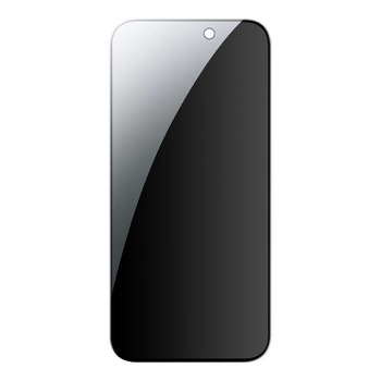 Súkromné tvrdené sklo ESR pre iPhone 15 1 ks (čierny okraj)