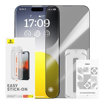 Safiérové tvrdené sklo Baseus 0,3 mm pre iPhone 15 Pro