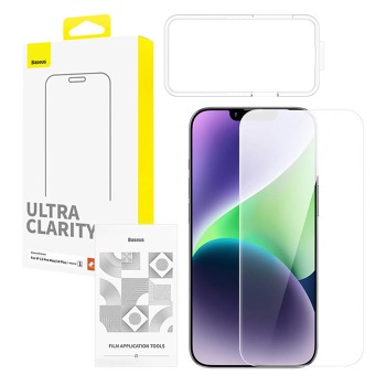 Ochranné tvrdené sklo Baseus OS Diamond Series HD pre iPhone 14 Plus (čiré)