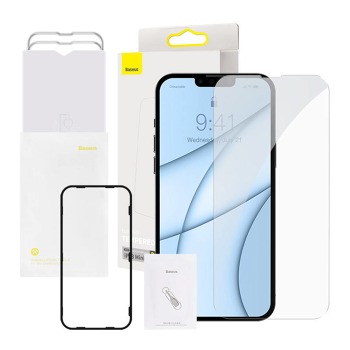 Baseus Tvrdené sklo 0,3 mm pre iPhone 13 Mini (2ks)