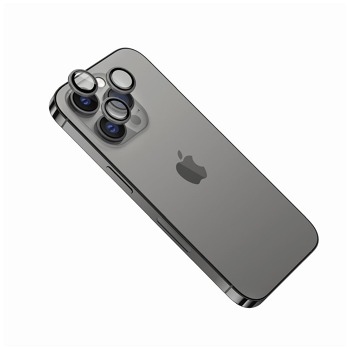 Ochranné sklá šošoviek fotoaparátov FIXED Camera Glass pre Apple iPhone 11, space gray