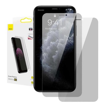 Baseus 0,3mm tvrdené sklo (2 ks v balení) pre iPhone XS Max