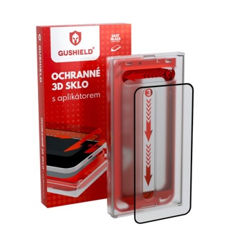 Ochranné 3D sklo s aplikátorom pre iPhone XS Max - Číre