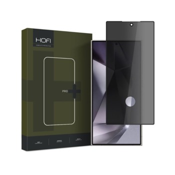 Diskrétne tvrdené sklo Hofi Anti Spy Glass Pro+ pre Samsung Galaxy S24 Ultra