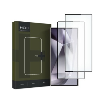 Tvrdené sklo Hofi Glass Pro+ pre Samsung Galaxy S24 Ultra - Čierne [2 BALENIE]