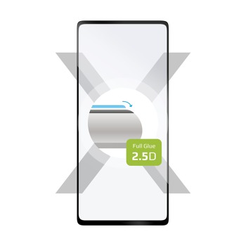 Ochranné tvrdené sklo FIXED Full-Cover pre Samsung Galaxy S20 FE 5G, lepenie cez celý displej, čierne
