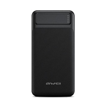 Power banka Awei P5K s 2 vstupmi a výstupmi - 10000 mAh, čierna