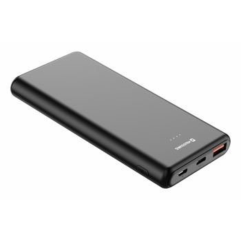 SWISSTEN POWER LINE POWER BANK 10000 mAh 20W POWER DELIVERY - čierna
