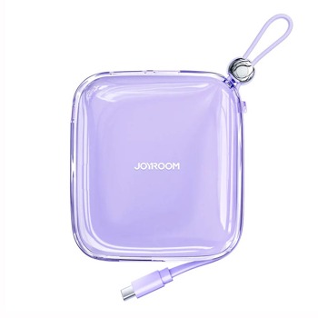 Powerbank Joyroom JR-L004 Jelly 10000mAh, USB C (fialová)
