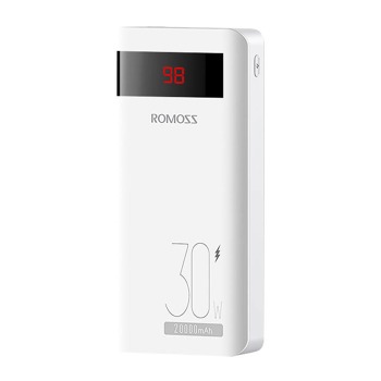 Powerbank Romoss Sense6PS Pro 20000mAh, 30W (biela)
