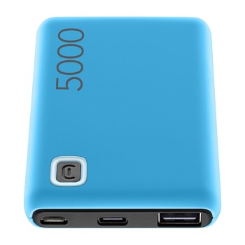 Powerbank Cellularline Essence 5000 mAh, modrá