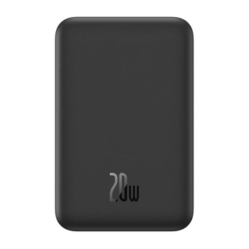 Baseus magnetická mini powerbanka 5000mAh 20W (čierna)