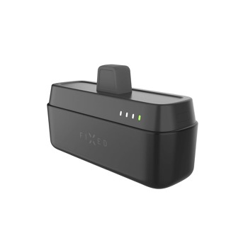 Powerbank FIXED Zen 5 Plug-in s výstupom PD 20W, 5000 mAh, čierna