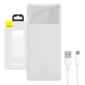 Powerbank Baseus Bipow 30000mAh, 20W (biela)